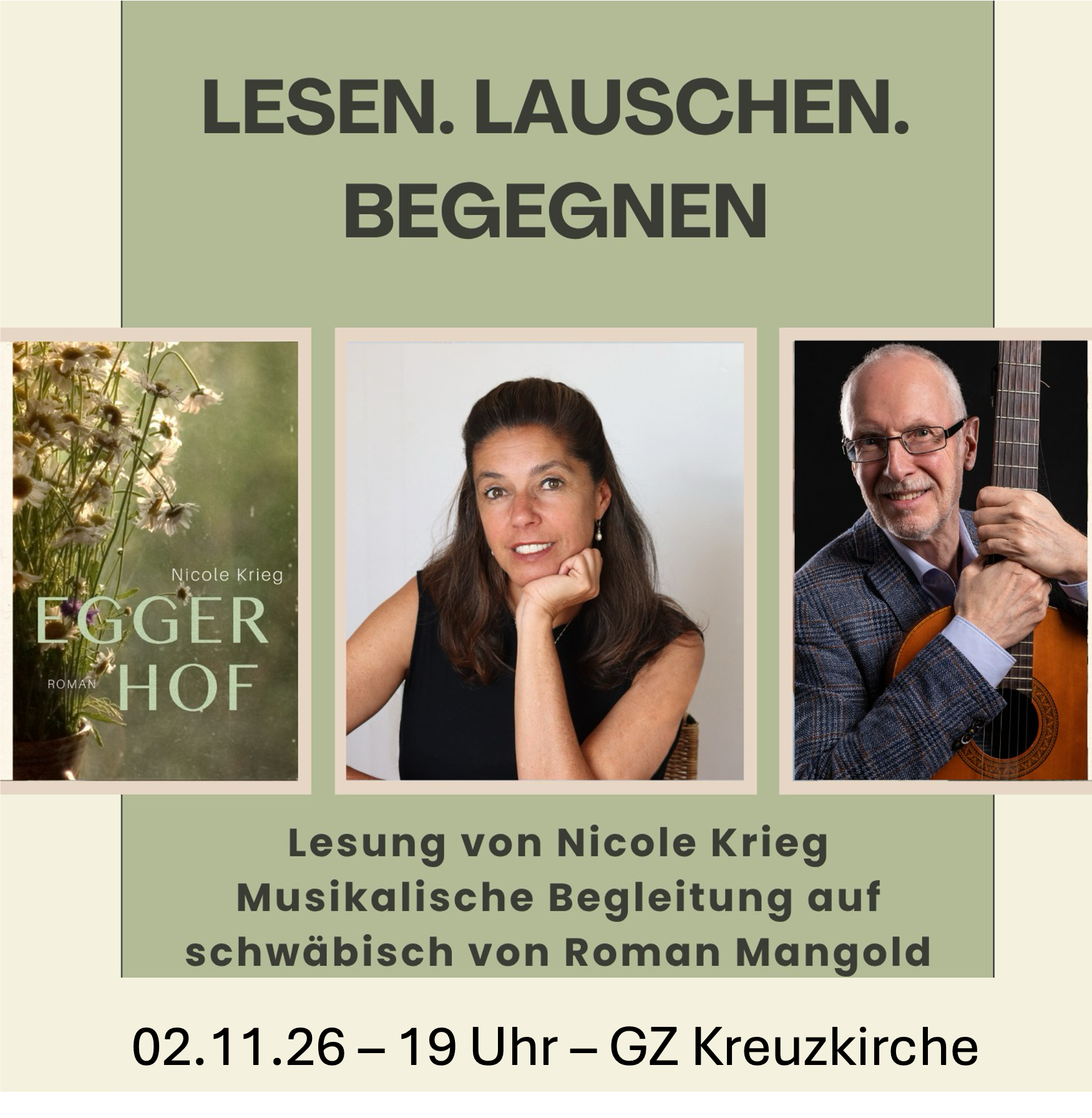 Schwäbischer Abend mit Lesung und Konzert